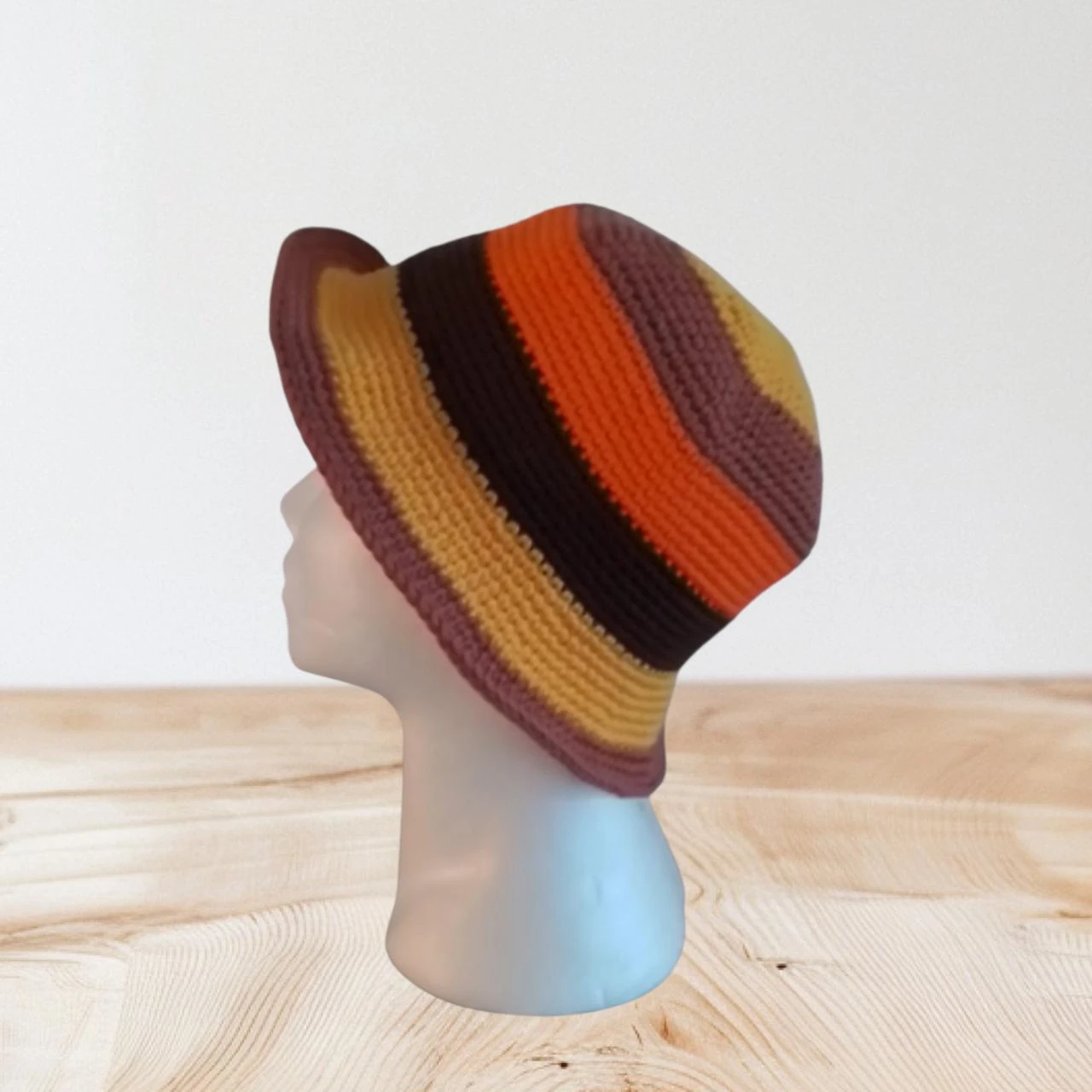 Soft handmade 100% cotton bob hat new – photo 5